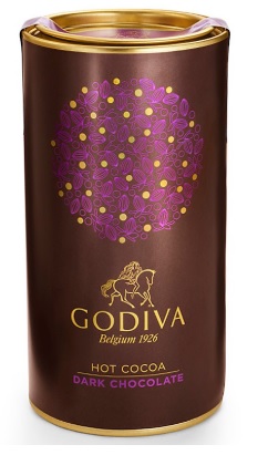 Godiva Hot Cocoa 巧克力熱可可罐 New Dark 410g