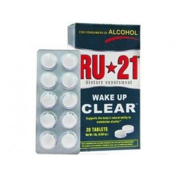 RU-21 安體普維它命 Wake Up CLEAR 20 錠 (買2盒送1盒)